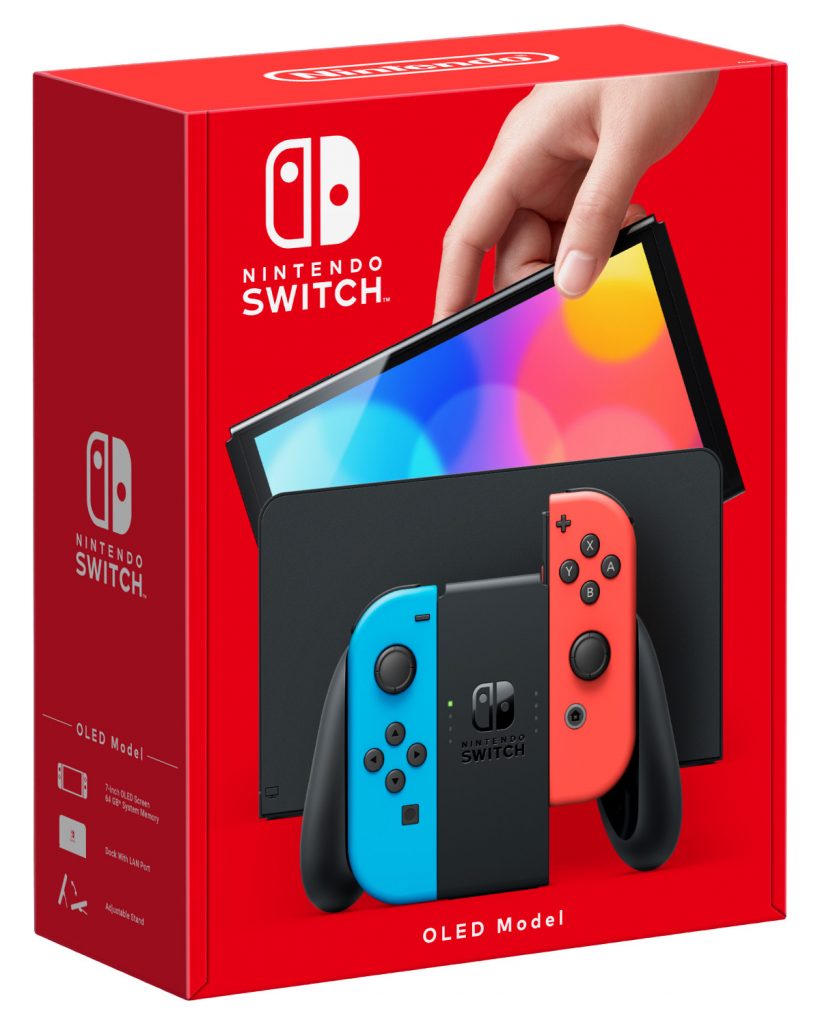 Nintendo Switch OLED Model Black Mamba Gaming